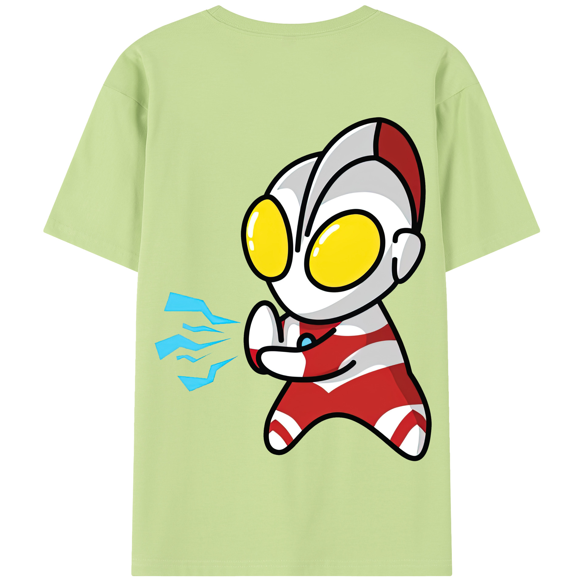 （画像用） ウルトラマン Ultraman 綿100％半袖Tシャツ（背面プリント）